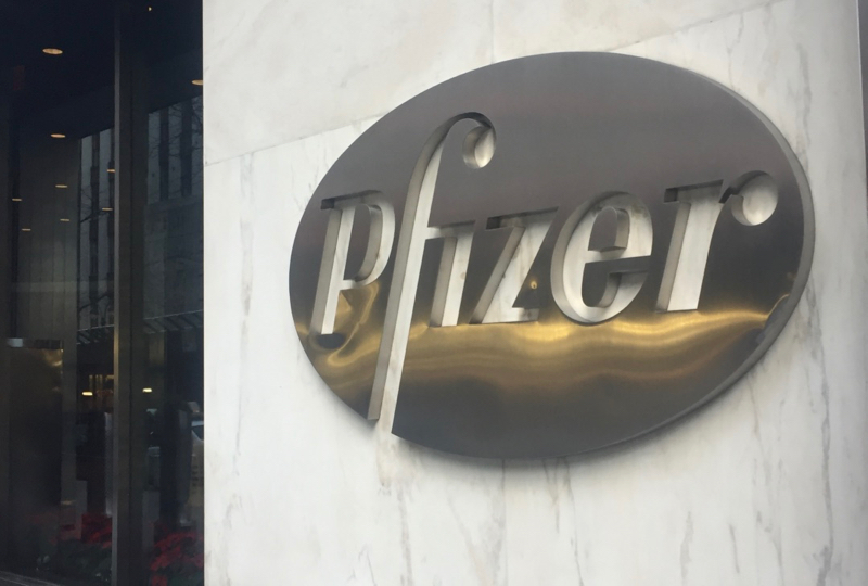 Pfizer sign