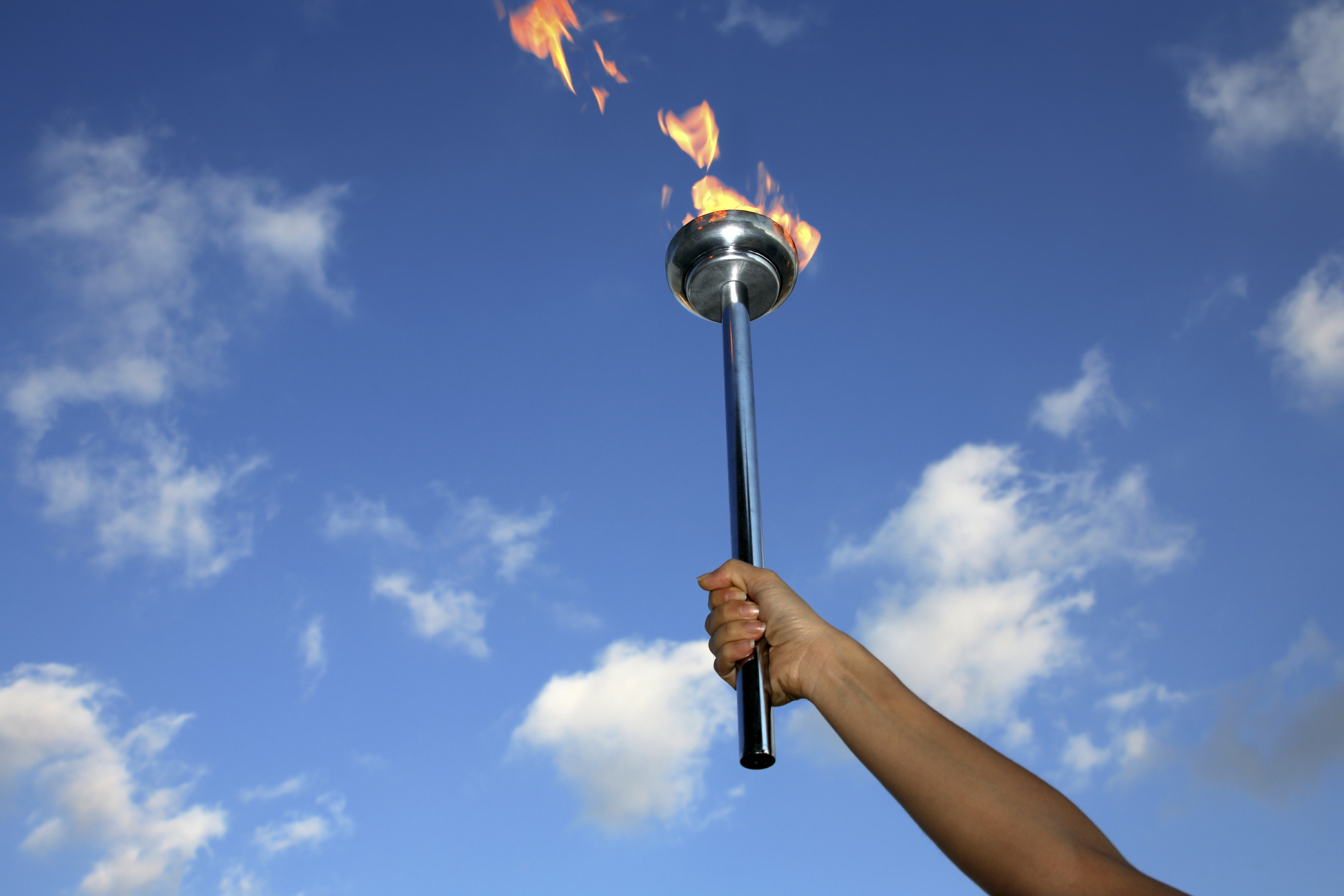 Olympic torch image 