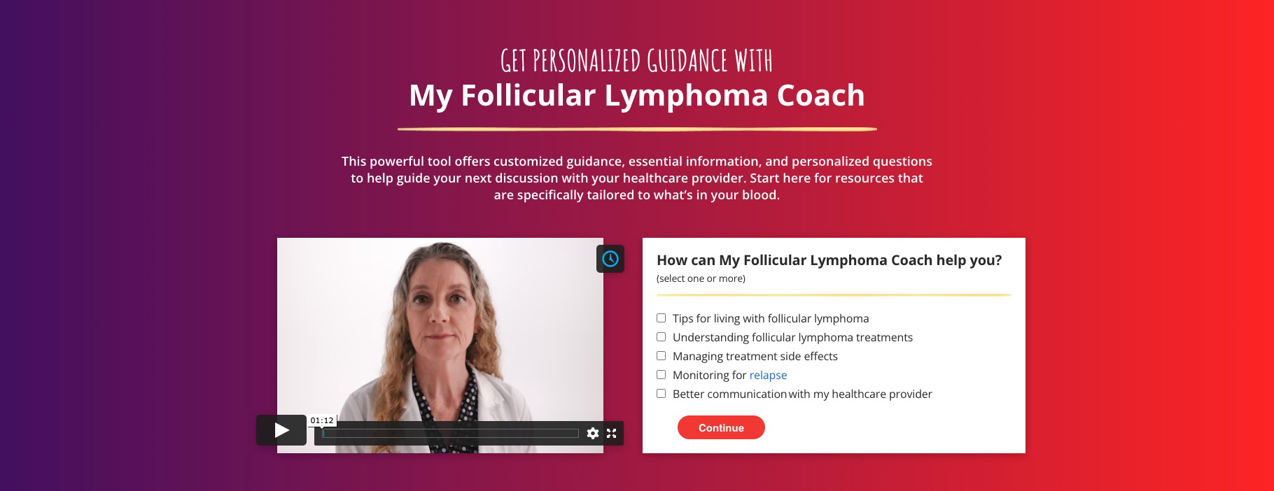 Epizyme launches My Follicular Lymphoma Coach