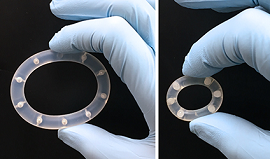 Vaginal ring for HIV