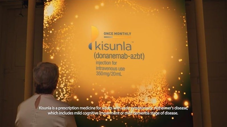 Eli Lilly Kisunla Light Up Tomorrow campaign