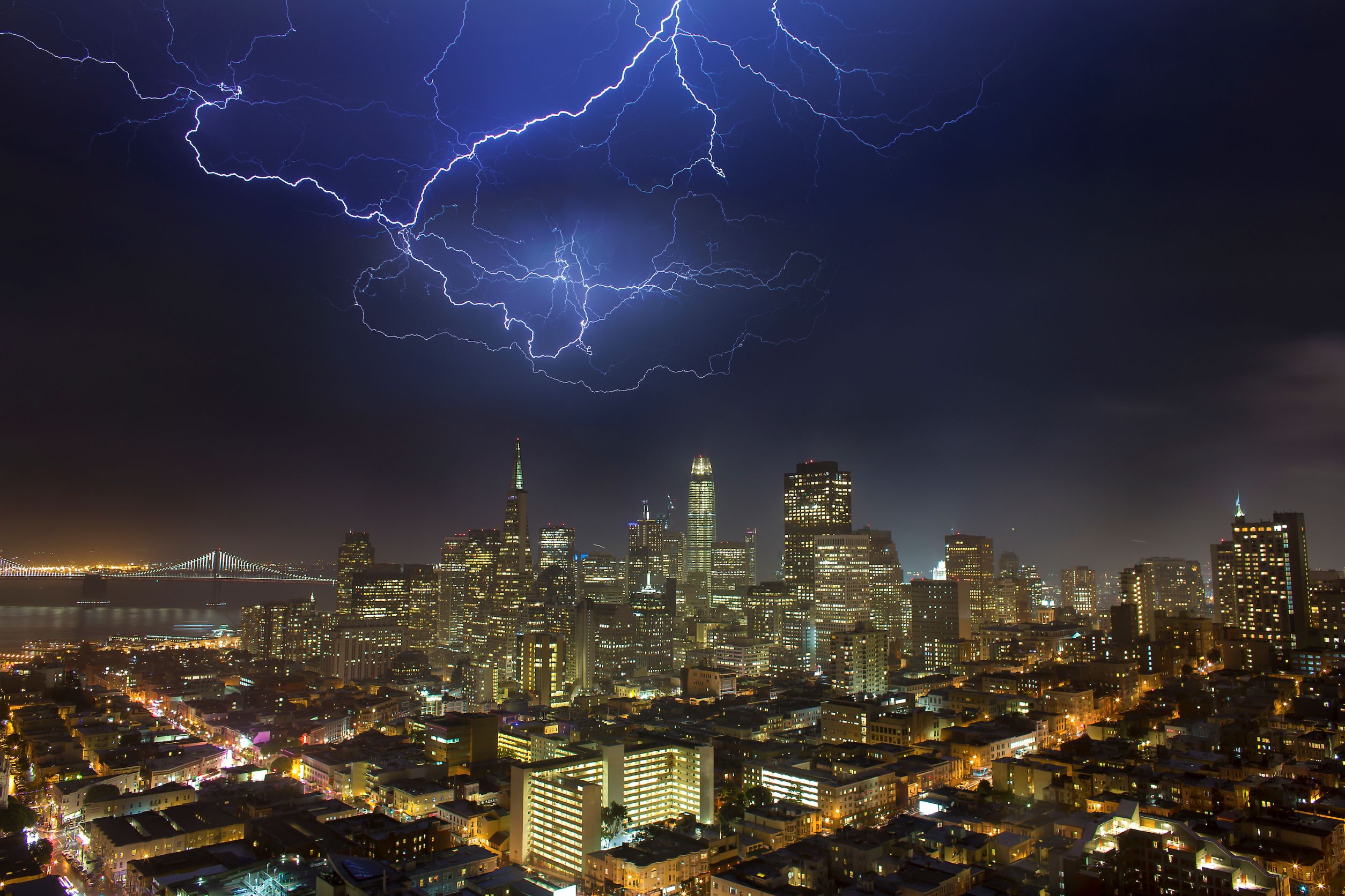 San Francisco storm