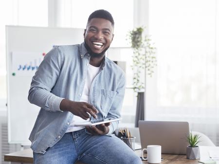 Man Smiling
