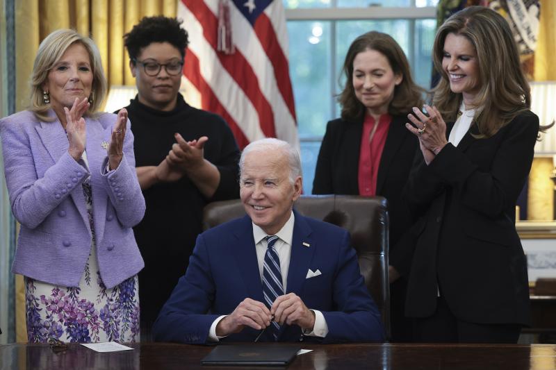 Joe Biden, President, First Lady Jill Biden, Maria Shriver, women's health
