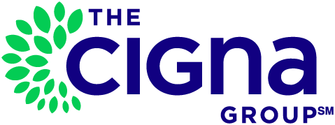 A logo reading "The Cigna Group"