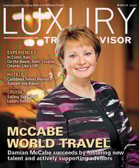 March 2020 Luxury Travel Advisor cover