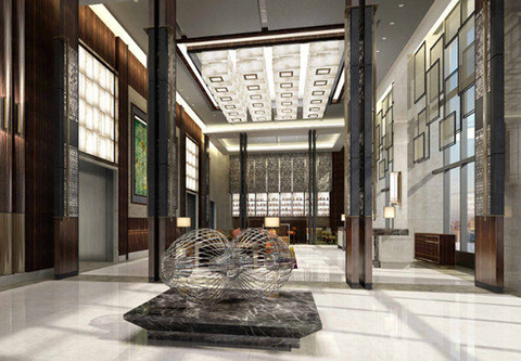 hotel lobby
