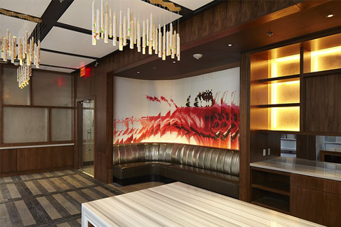 Réalisations Inc. designs interactive wall at Renaissance New York Midtown Hotel New York