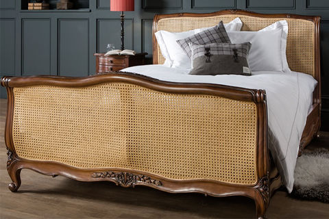 Louis XV bed by Gallery Direct
