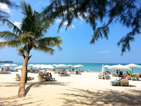 Thai beach.