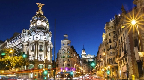 Madrid Cityscape