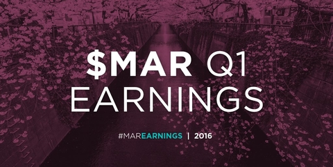 Marriott Q1 Earnings