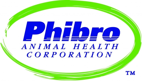 Phibro Logo words phibro animal health corporation circled