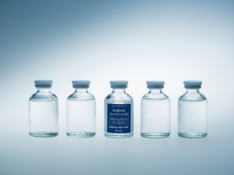 Five vials of Alexion's Soliris