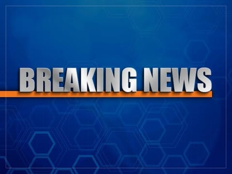 Breaking news text