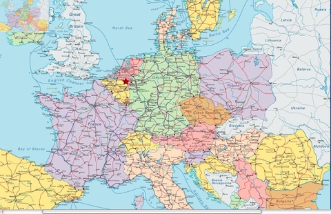 Europe Map Map of Europe