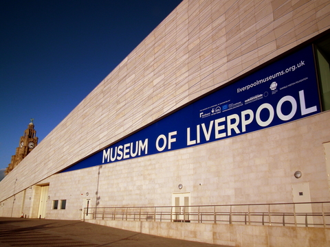 sign on building that says Liverpool