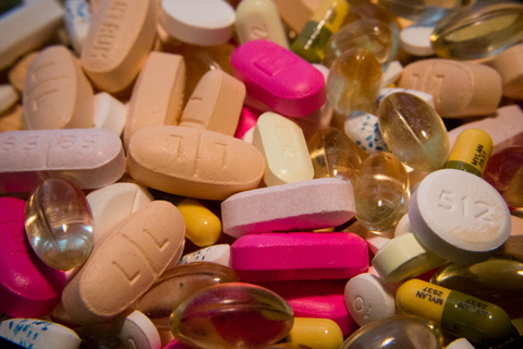 Pills Pills and vitamins