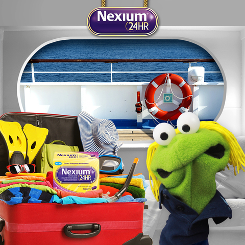 Nexium sock puppets