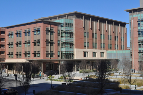 A building on the Medical University of South Carolina campus