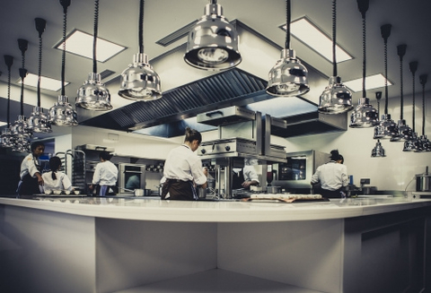 Restaurant kitchen