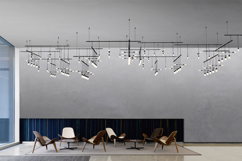 Suspenders structural LED lighting system