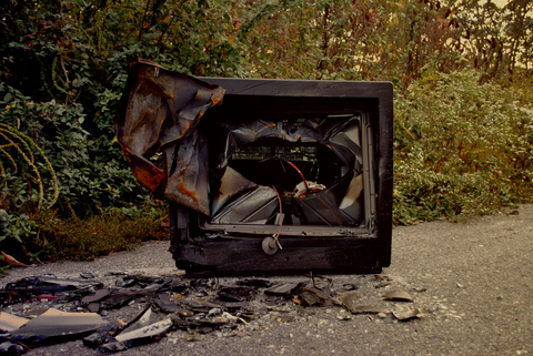 Broken TV
