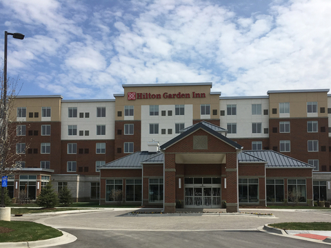 Hilton Garden Inn Detroit Troy exterior