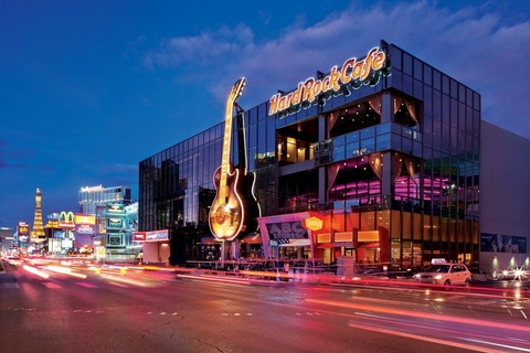 vegas rock hard las hotel casino hardrock cafe card strip nevada caf winnings voyage simon agent california exterior breach suffers