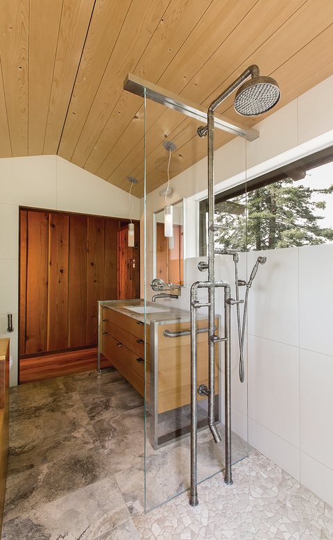 WaterBridge exposed shower system