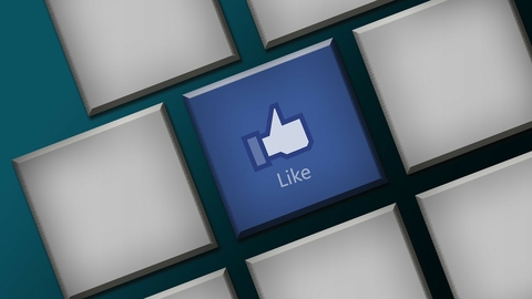 keyboard with a like button