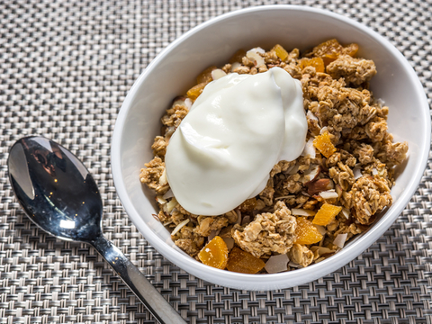 Bowl of granola