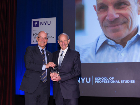 Tisch Award presentation