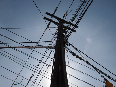 Telephone pole Telephone pole