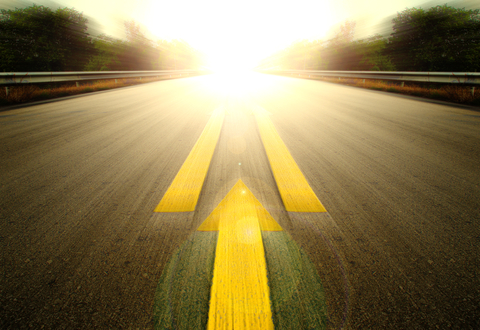 Future (CREDIT: Getty/Butsaya) picture of sunset over a road