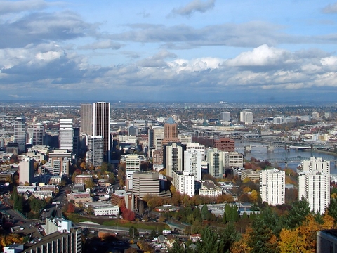 Portland Portland skyline