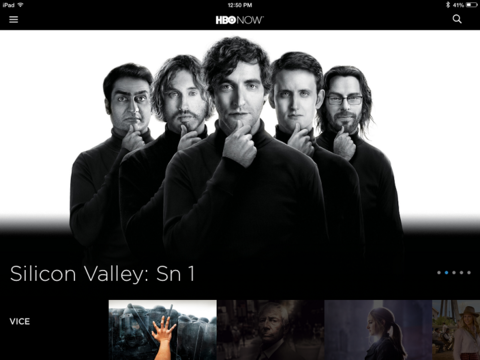 HBO Silicon Valley Silicon Valley on iPad HBO Now app