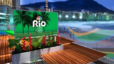 Olympics NBC studio NBC Sports studio Rio Olympics 2016
