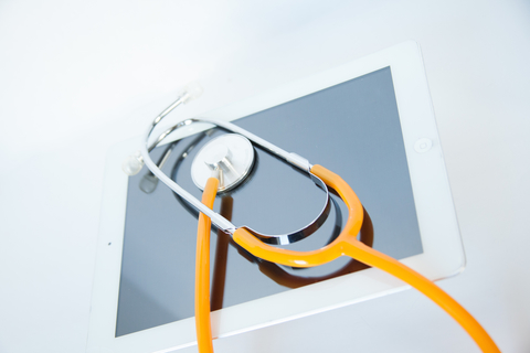 stethoscope tablet stethoscope and tablet