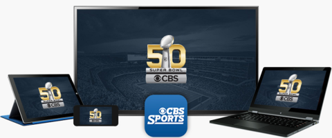 CBS Sports Super Bowl 50 multiscreen promo CBS Sports Super Bowl 50