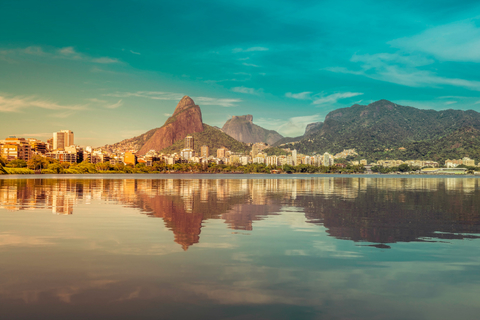 Rio De Janeiro panorama - good version Skyline of Rio De Janeiro reflected on the water