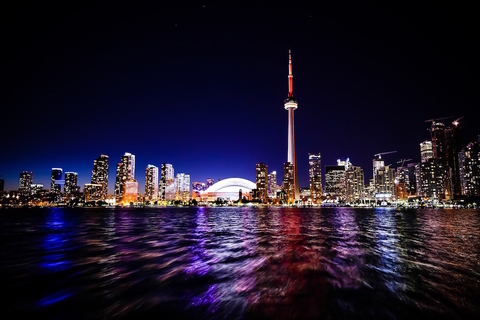 toronto skyline toronto skyline from lake ontario