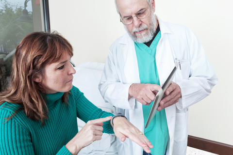 Patient wearable doc tablet (credit: Getty/powerofforever) Patient wearable doc tablet