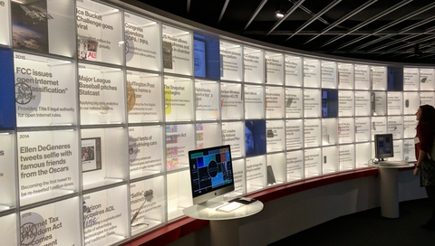 Verizon IoT center (Fierce) The entrance of Verizon's new Policy and Technology center