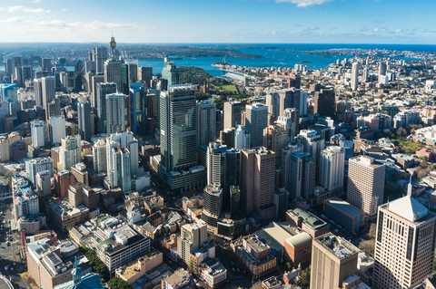 Sydney, Australia Sydney, Australia's business district.