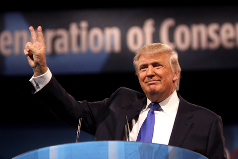 Trump Peace Sign The 2016 U.S. presidential election is concluded, and we are left with a new leader and a country still divided. But hotel operators are taking a swing at optimism.