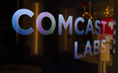 Comcast Labs office sign - 800 px (Comcast) Comcast Labs in Philadelphia.
