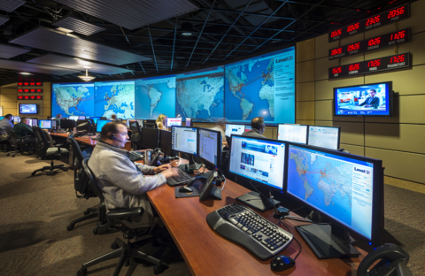 Level 3 Communications HQ campus monitoring center - 800 px (Image: Level 3) A Level 3 Communications network monitoring center (Image: Level 3)
