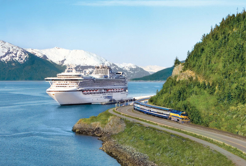 Princess Cruises in Alaska Editorial Princess Cruises in Alaska