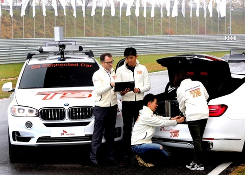 SK Telecom SK Telecom 5G car (SK Telecom)
